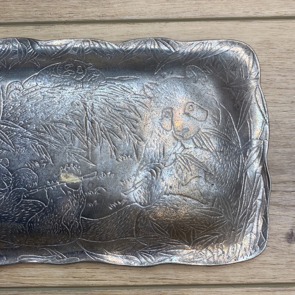Vintage Arthur Court Panda Tray - Picture 8 of 11